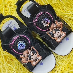 صندل دخترانه مدل کرومی کد K-BLDS58
